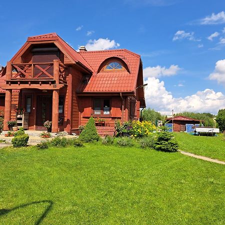 Dom Drewniany Z Ogrodem Villa Szczecinek Exterior foto